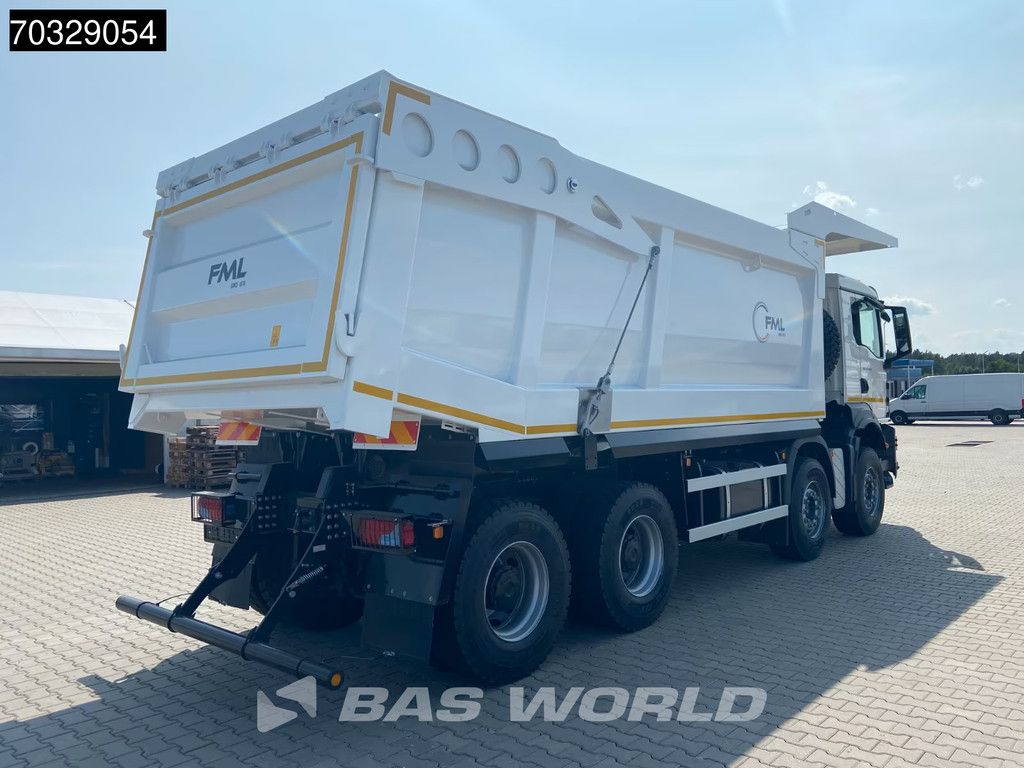 MAN TGS TGS 41.400 8X4 NEW! 23m3 FML Tipper Full steel manual Euro 2