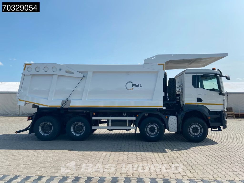MAN TGS TGS 41.400 8X4 NEW! 23m3 FML Tipper Full steel manual Euro 2