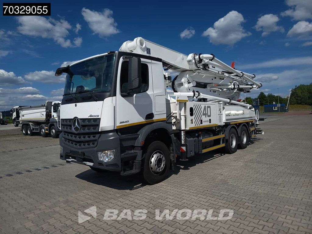 Mercedes Arocs Arocs 2640 6X4 NEW! 40m Betonstar pump 40-5RZ Automatic Euro 6