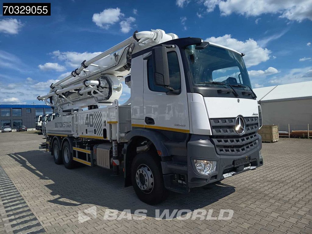 Mercedes Arocs Arocs 2640 6X4 NEW! 40m Betonstar pump 40-5RZ Automatic Euro 6