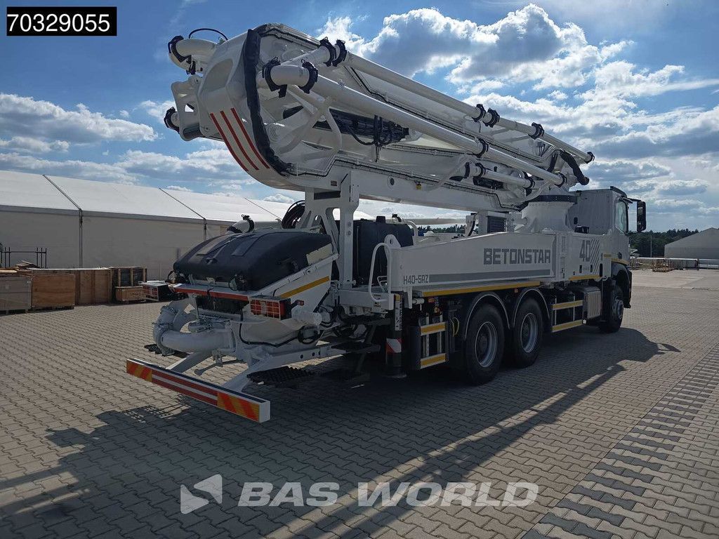 Mercedes Arocs Arocs 2640 6X4 NEW! 40m Betonstar pump 40-5RZ Automatic Euro 6