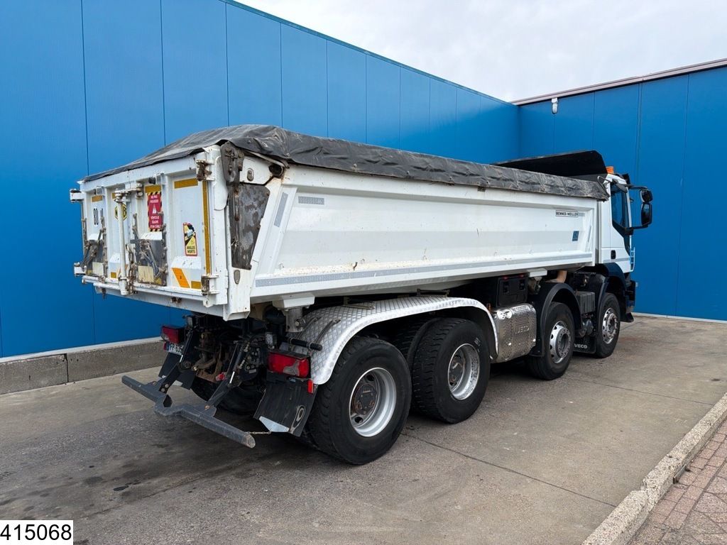 Iveco X-Way 480 8x4, Euro 6d, leaf spring suspension, PTO