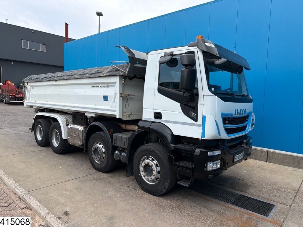 Iveco X-Way 480 8x4, Euro 6d, leaf spring suspension, PTO