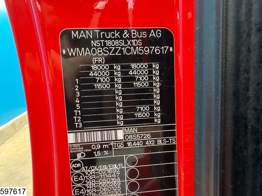 MAN TGS 18 440 EURO 5, PTO, Retarder