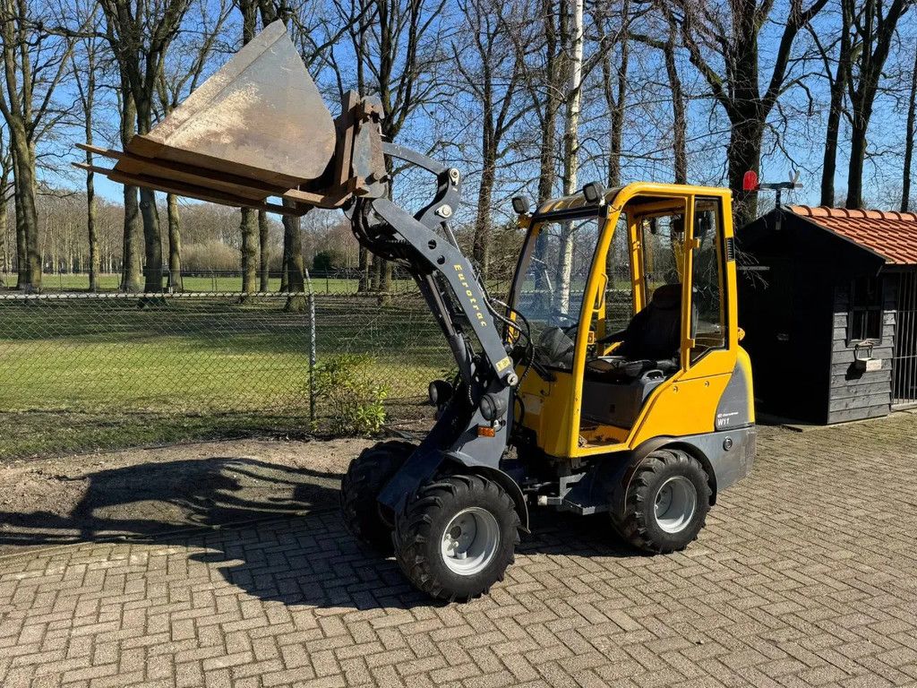 Eurotrac W11 Minishovel + bak & vorken