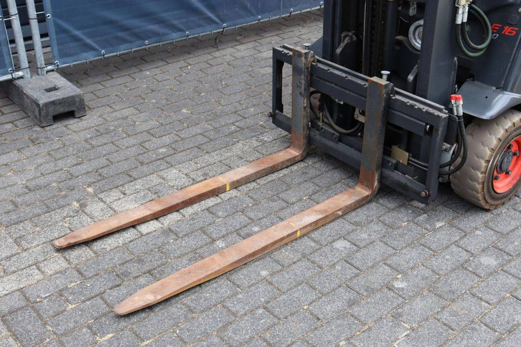 Linde E16-02 Electric Forklift 1600kg 4.0m 2016