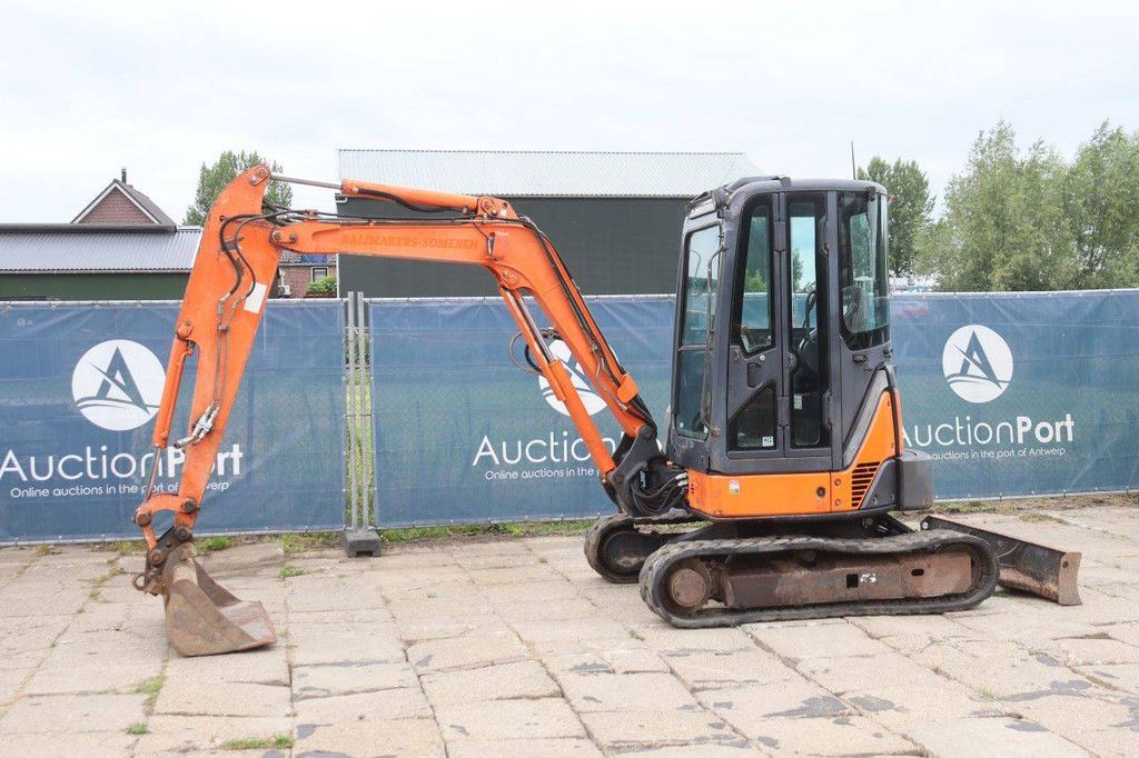 Rupsgraafmachine Hitachi ZX35U-2 CLR Diesel 22.3kW 2008