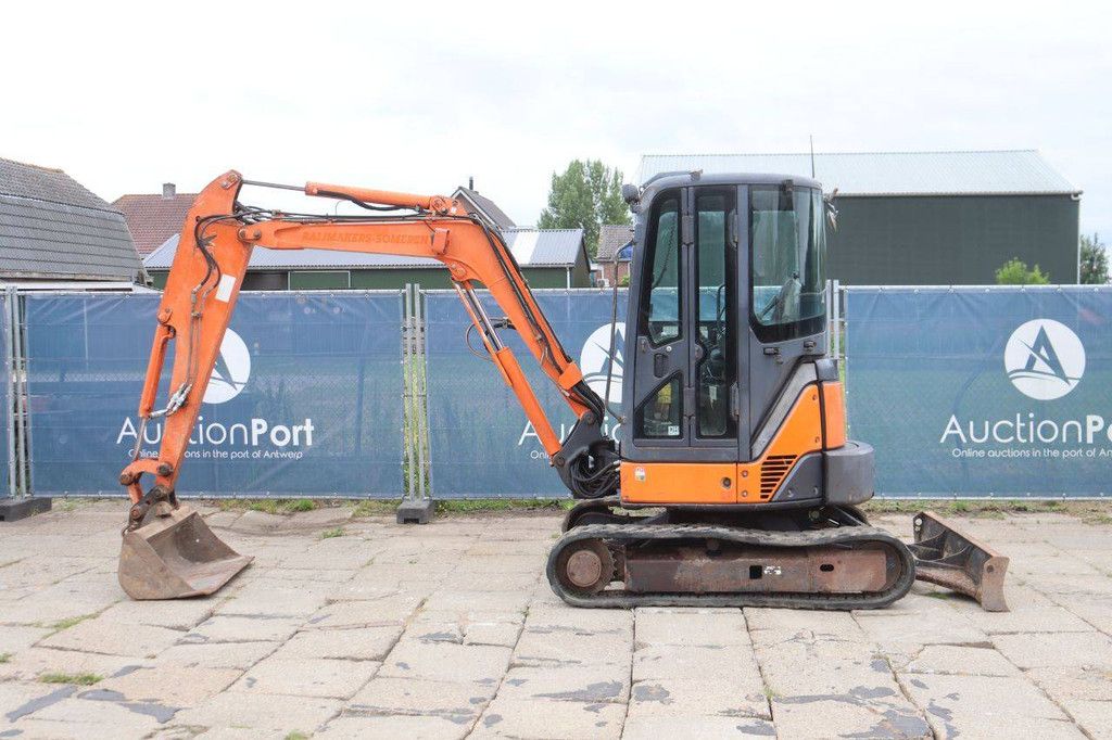 Rupsgraafmachine Hitachi ZX35U-2 CLR Diesel 22.3kW 2008