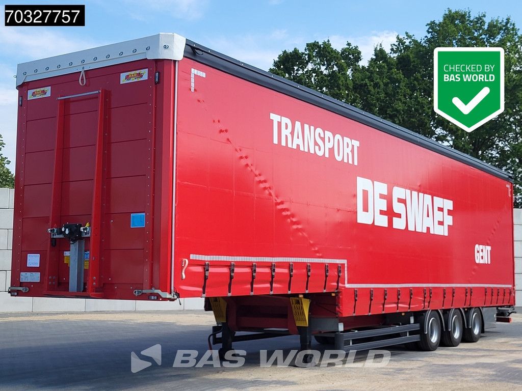 System Trailers LPRS24 3 axles Curtain Machine
