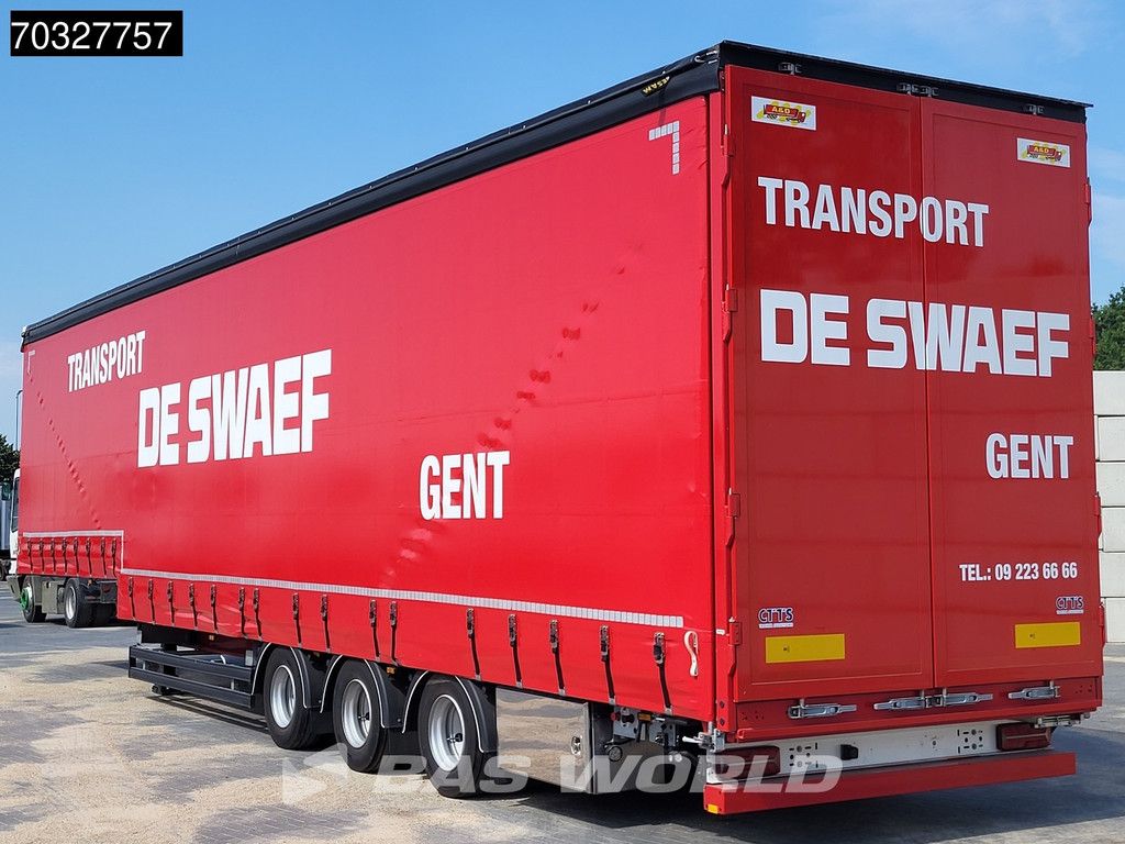 System Trailers LPRS24 3 axles Curtain Machine