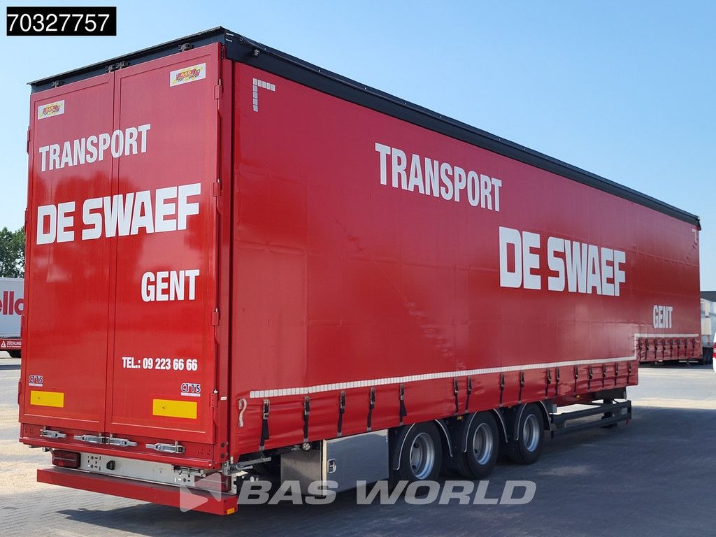 System Trailers LPRS24 3 axles Curtain Machine