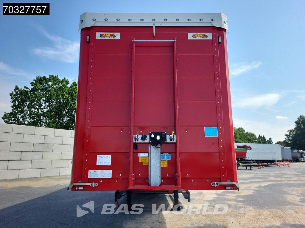 System Trailers LPRS24 3 axles Curtain Machine