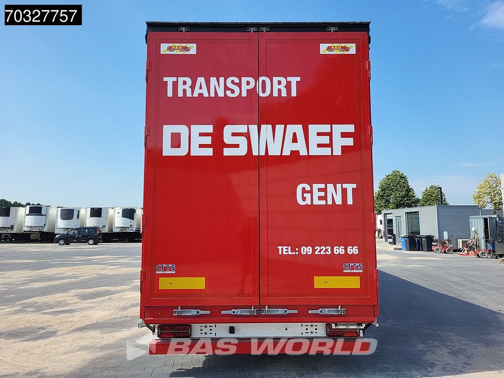 System Trailers LPRS24 3 axles Curtain Machine