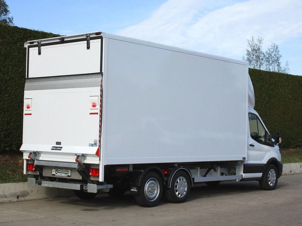 Ford Transit 350 Gesloten clixtar oplegger 4,9 m.