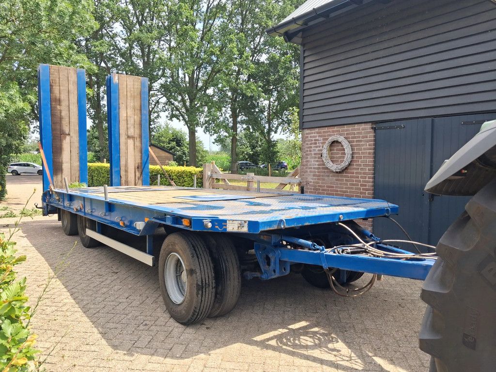 Nooteboom ASDV-28 dieplader/aanhanger 28 ton hydro geremd/rampen