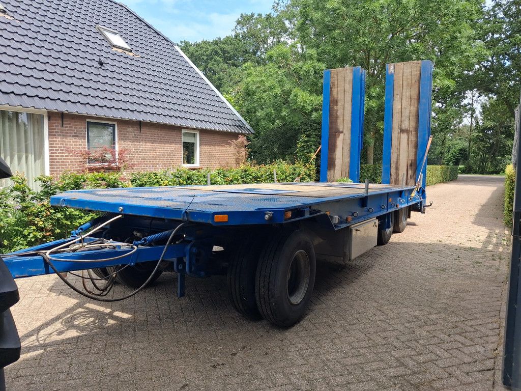 Nooteboom ASDV-28 dieplader/aanhanger 28 ton hydro geremd/rampen