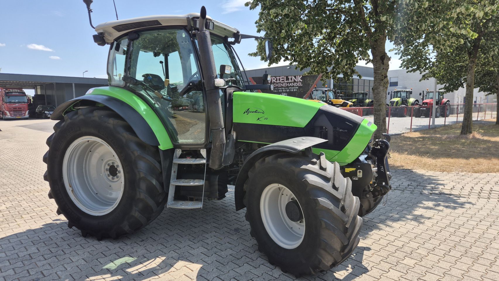 Deutz-Fahr Agrotron K610 40Kmh. Lucht, Fronthef en PTO