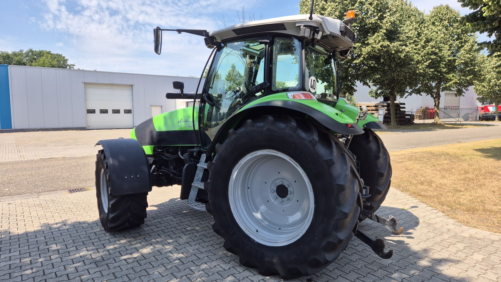 Deutz-Fahr Agrotron K610 40Kmh. Lucht, Fronthef en PTO