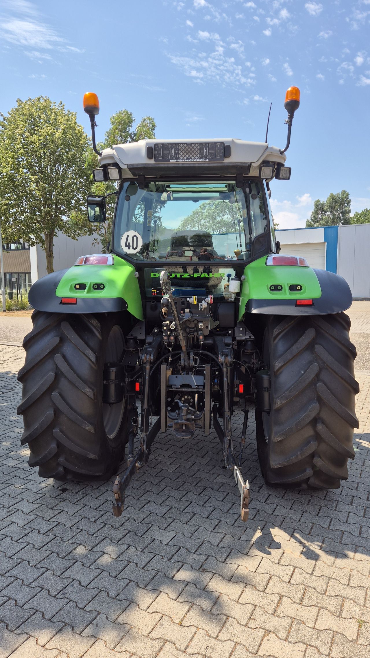 Deutz-Fahr Agrotron K610 40Kmh. Lucht, Fronthef en PTO