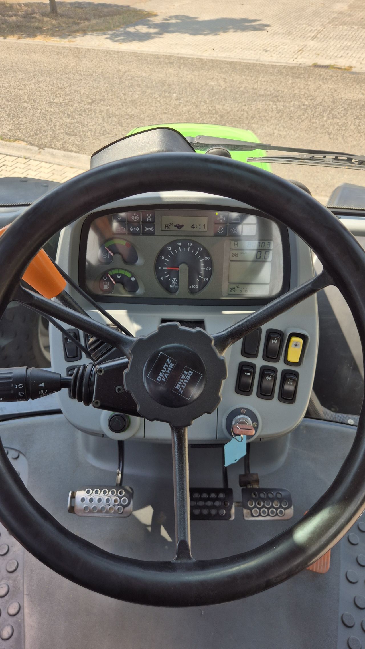 Deutz-Fahr Agrotron K610 40Kmh. Lucht, Fronthef en PTO