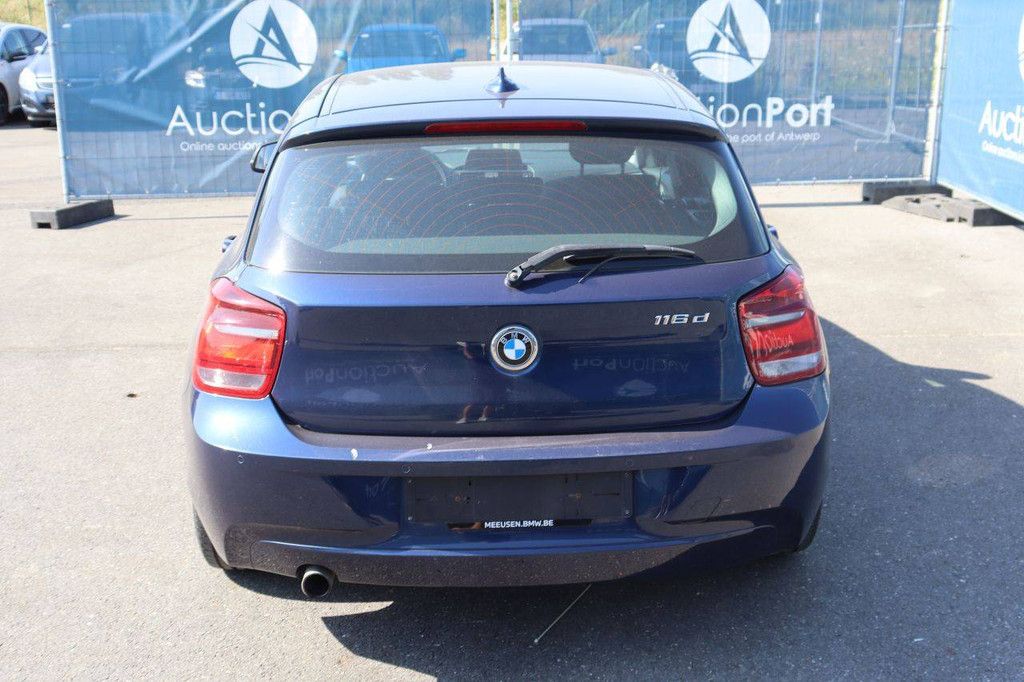 Passenger car BMW 116d Diesel 116hp 2012