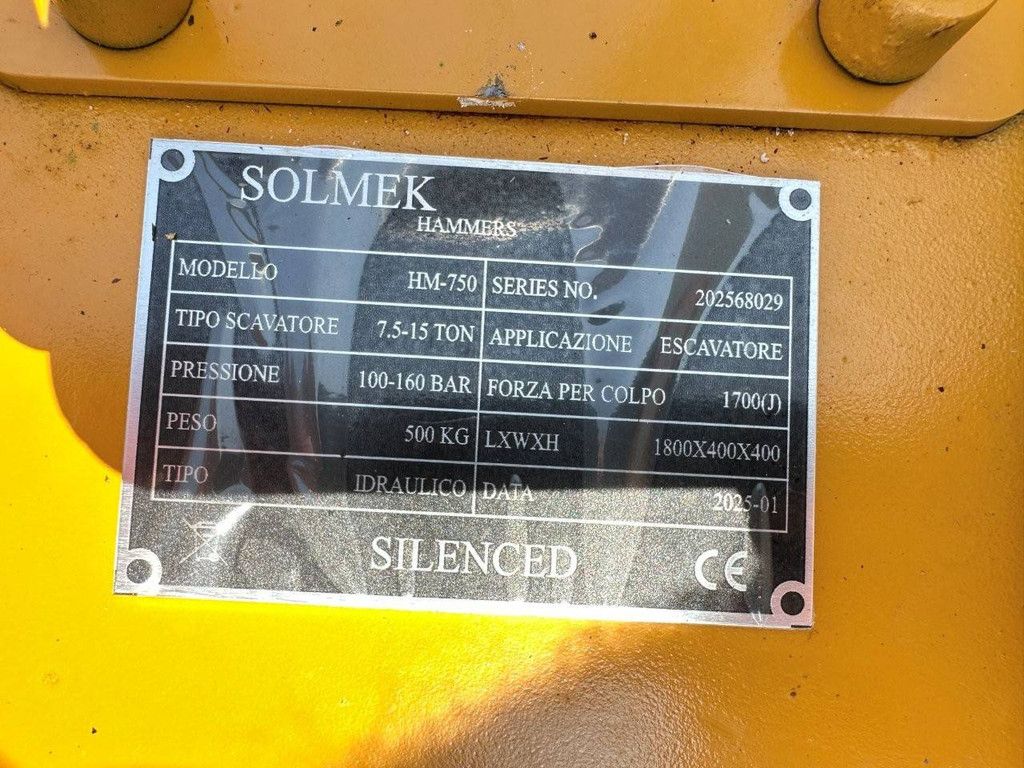Hydraulikhammer Solmek HM-750 2025