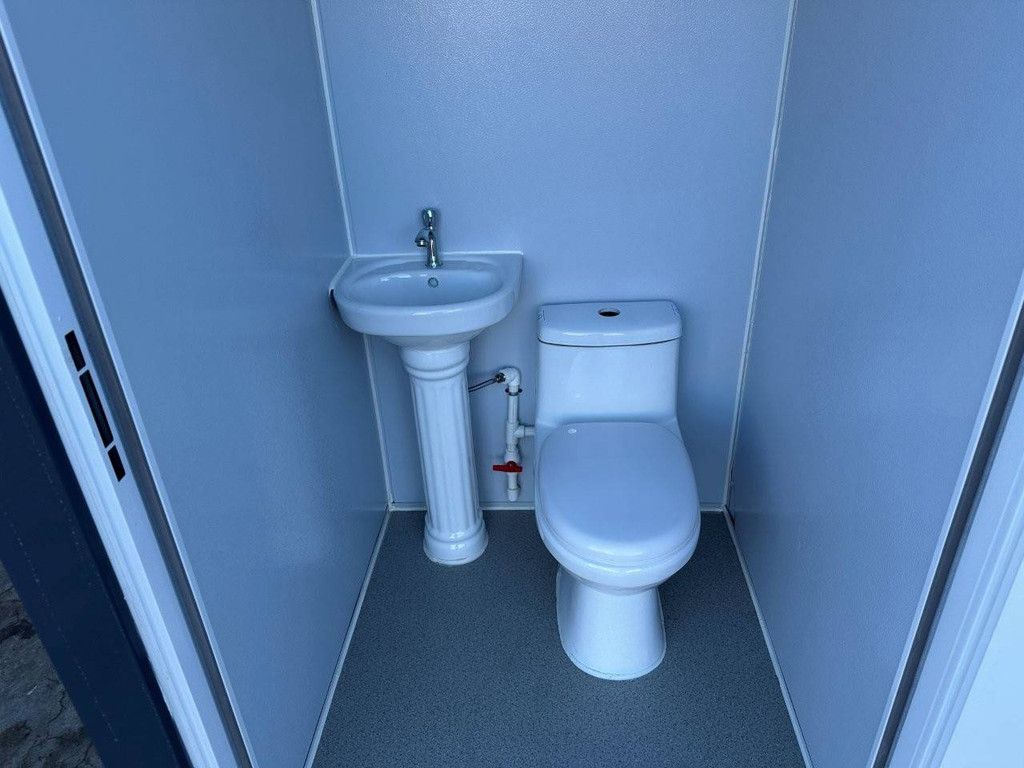 Doppel-Toilettenkabine