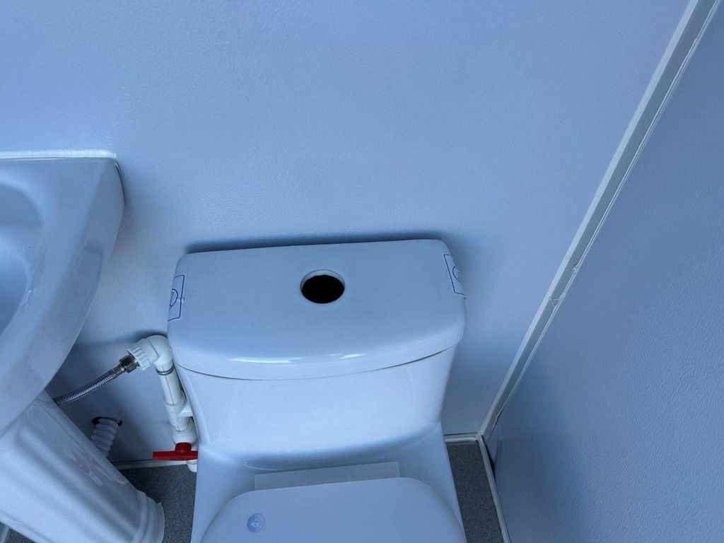 Doppel-Toilettenkabine