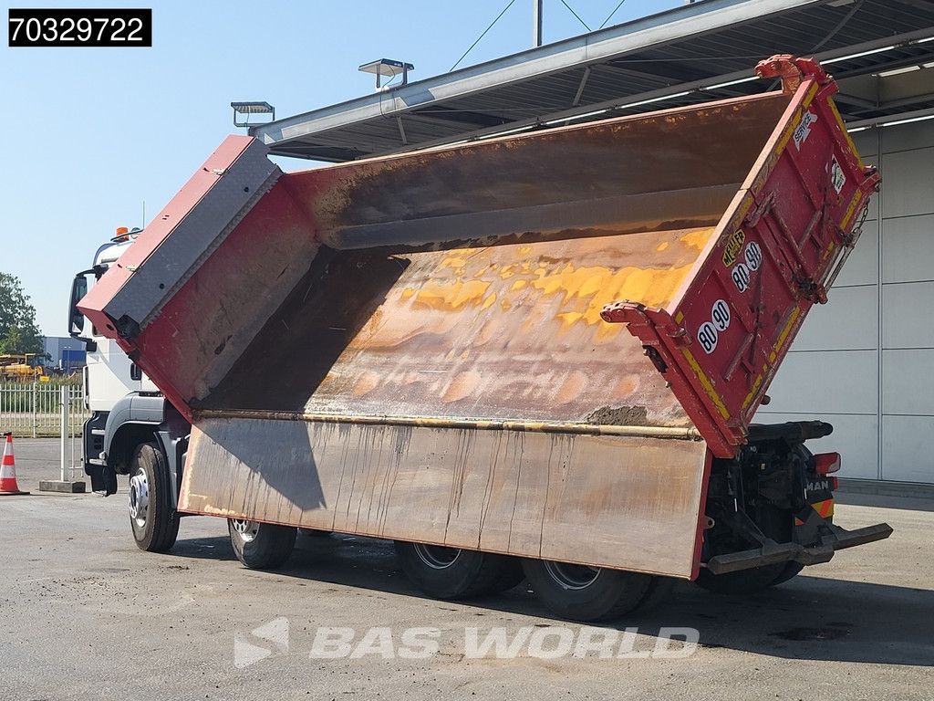 MAN TGS 35.440 8X4 13m3 Meiller 2-way tipper Steel suspension Big-Axle Euro 6