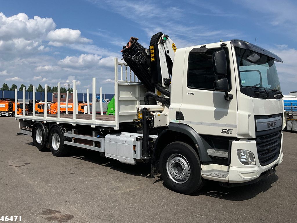 DAF FAS CF 330 Euro 6 Palfinger 23 Tonmeter laadkraan