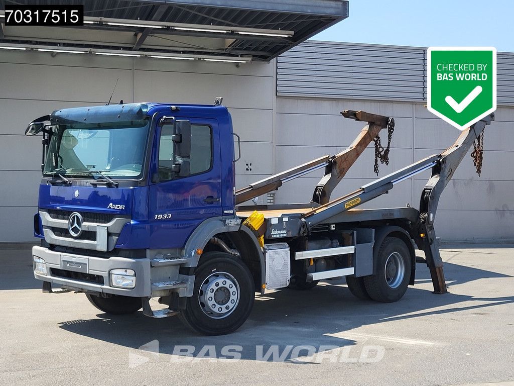 Mercedes Axor 1933 4X2 13tons Palfinger Absetzkipper Big-Axle Manual Euro 5