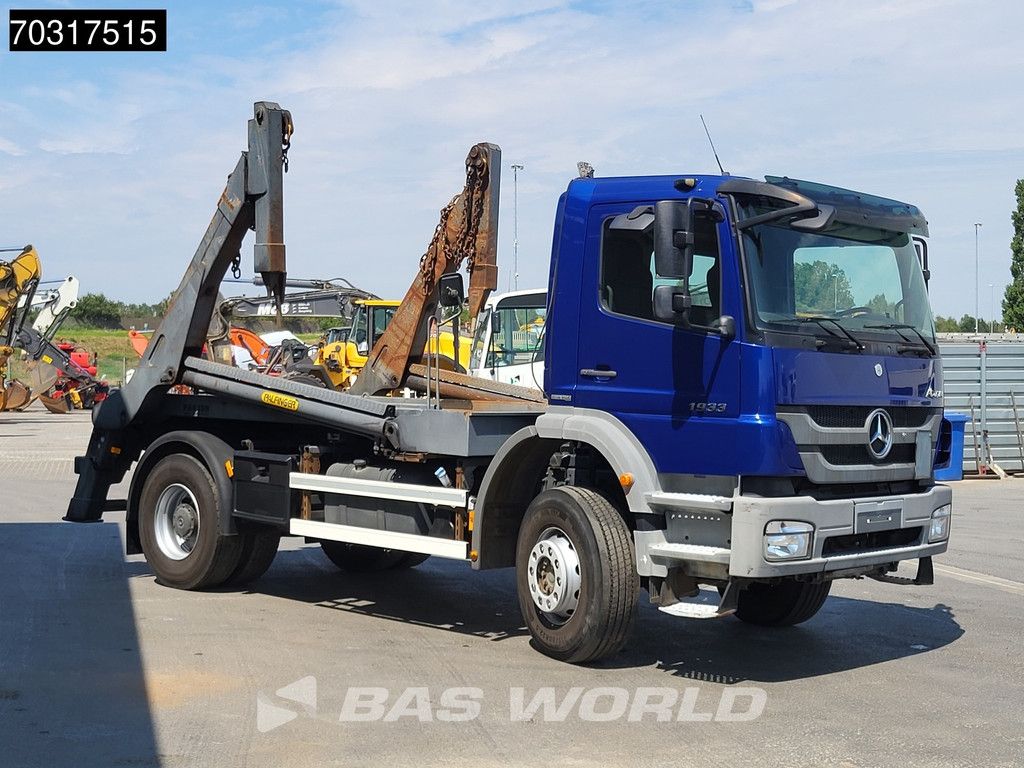 Mercedes Axor 1933 4X2 13tons Palfinger Absetzkipper Big-Axle Manual Euro 5