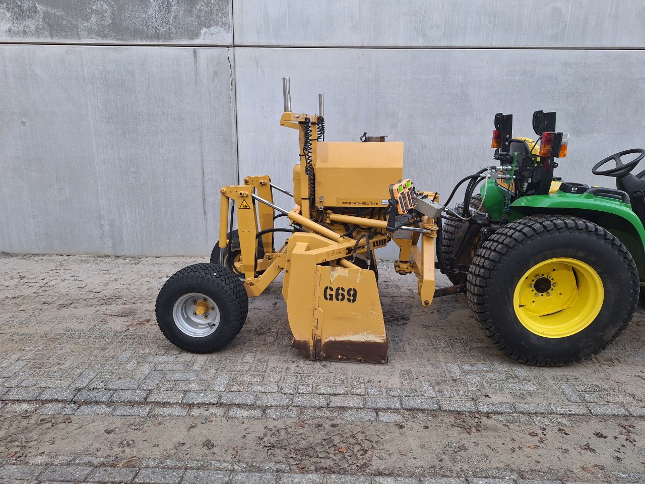 Mekos RL 150 LU met Spectra Machine Control