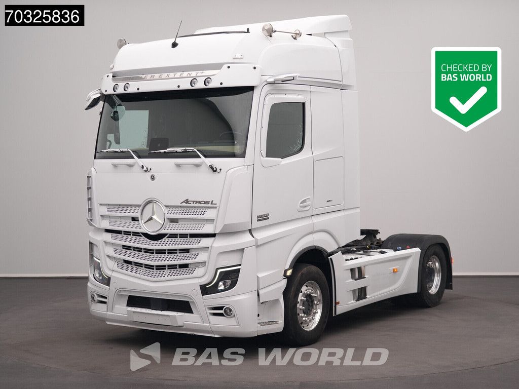 Mercedes Actros 1853 4X2 Driver Extent+ Bigspace Retarder 2xTanks Full-Air Alcoa's Standklima