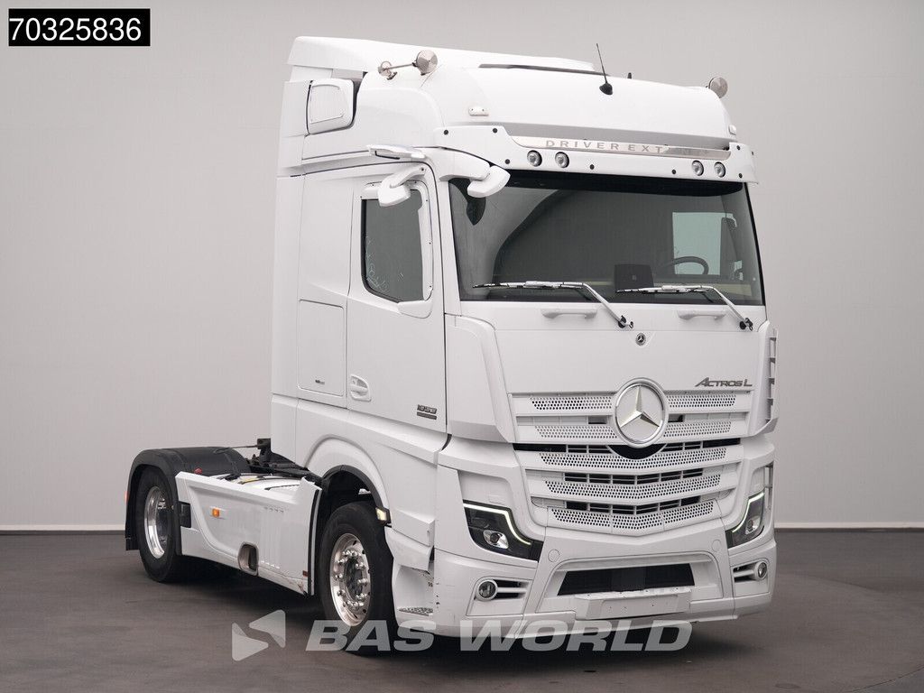 Mercedes Actros 1853 4X2 Driver Extent+ Bigspace Retarder 2xTanks Full-Air Alcoa's Standklima