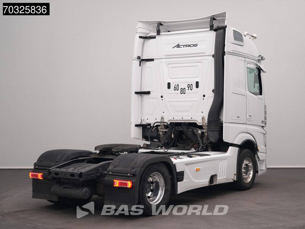 Mercedes Actros 1853 4X2 Driver Extent+ Bigspace Retarder 2xTanks Full-Air Alcoa's Standklima