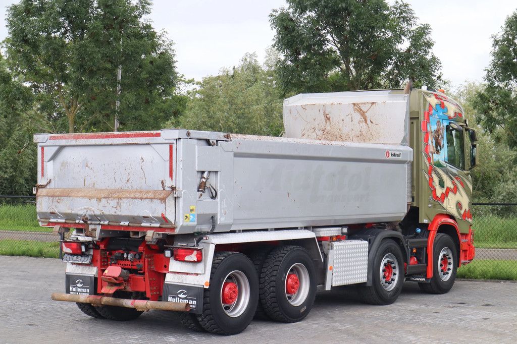 Scania R520 V8 XT 8X4 FULL STEEL RETARDER BIG AXLES