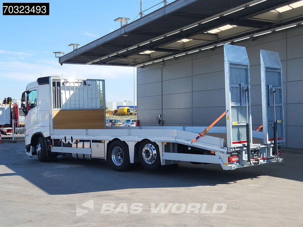 Volvo FH 460 6X2 NIEUW! Oprijwagen Machine transporter Hydraulic ramps Lift+steering axle Euro 6