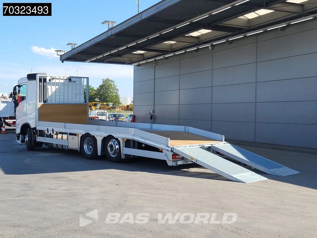 Volvo FH 460 6X2 NIEUW! Oprijwagen Machine transporter Hydraulic ramps Lift+steering axle Euro 6