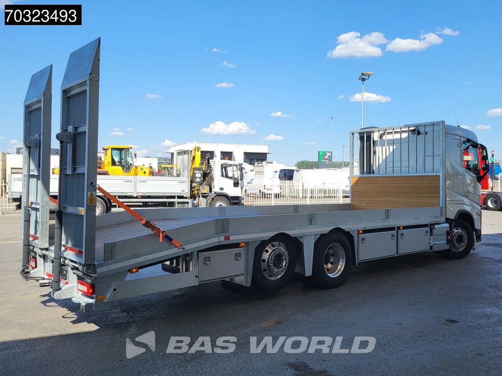 Volvo FH 460 6X2 NIEUW! Oprijwagen Machine transporter Hydraulic ramps Lift+steering axle Euro 6