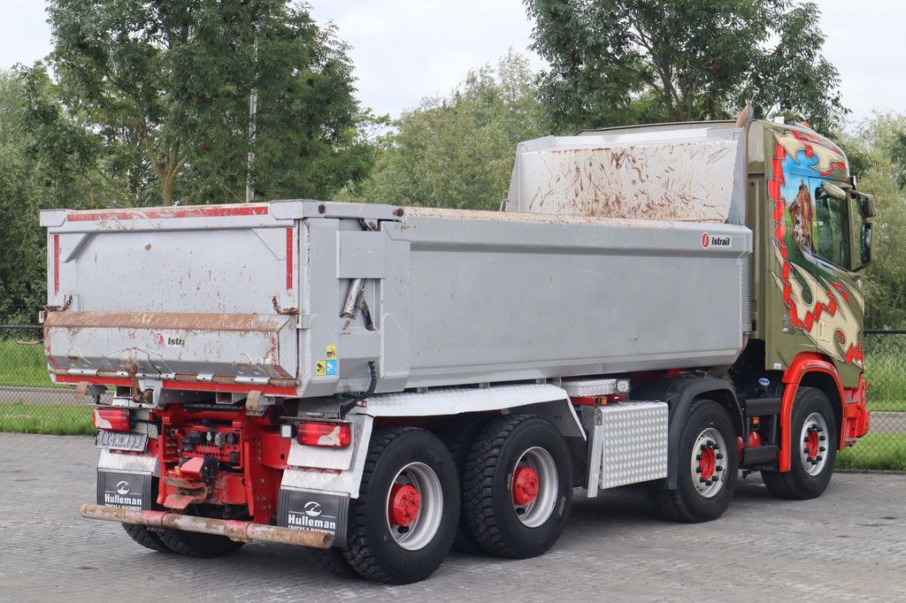 Scania R520 V8 XT 8X4 FULL STEEL RETARDER BIG AXLES