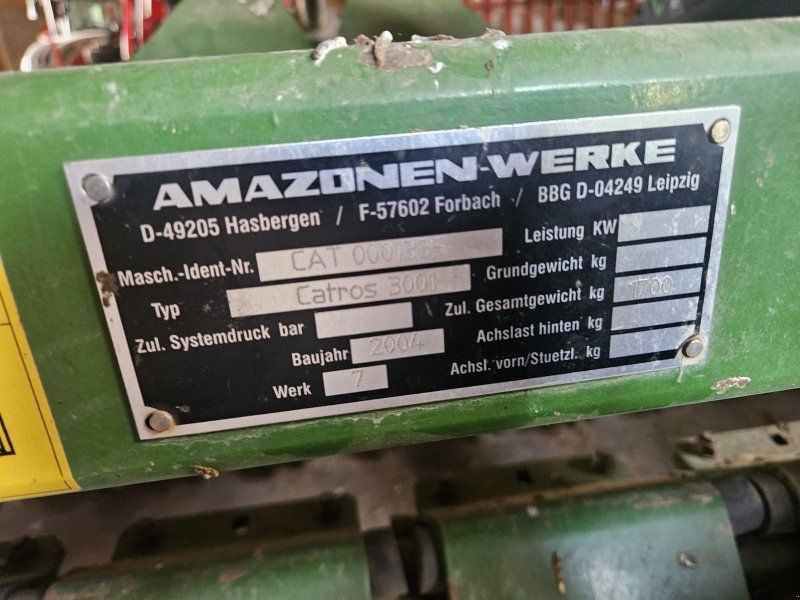 Amazone Catros 3001