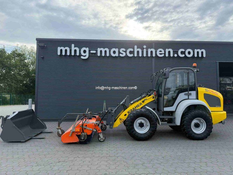 Kramer 5065 nur 1461 h, PL,Schaufel,Kehrmaschine