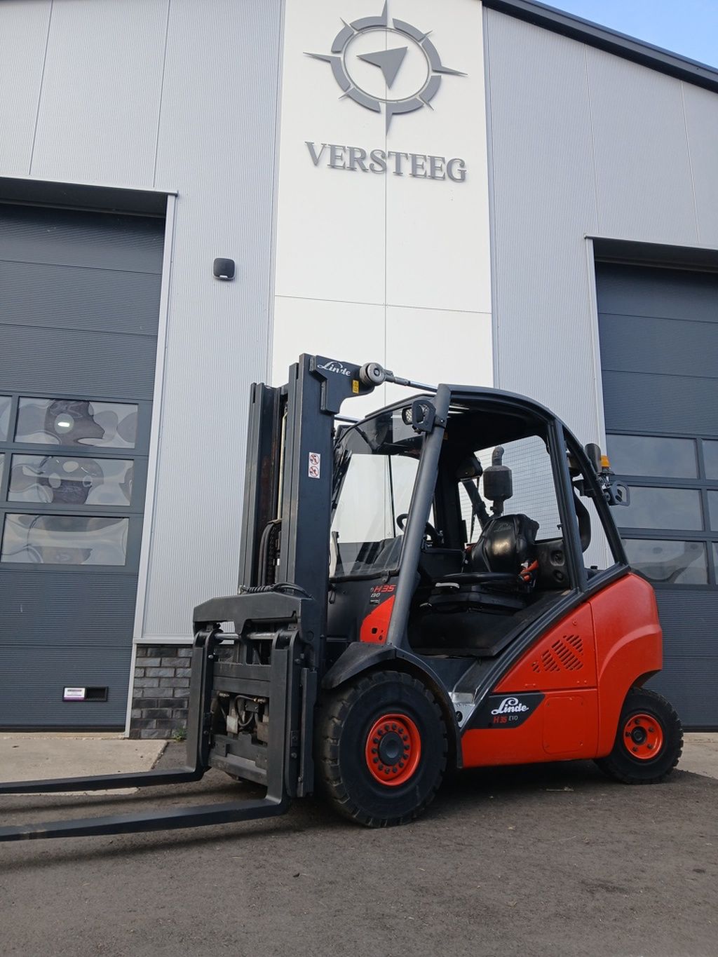 Linde H35-D Evo met vorkenversteller bj2019!!