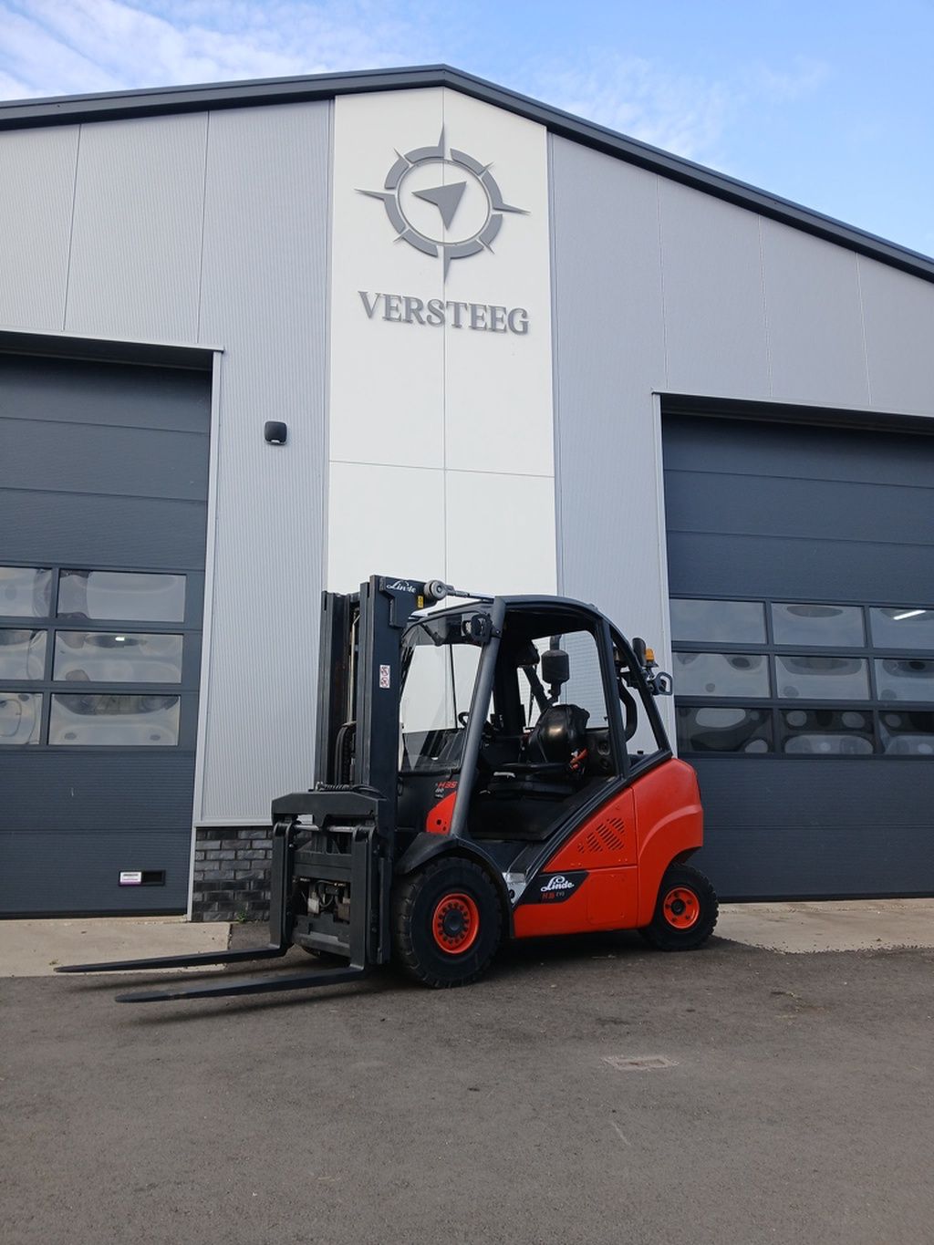 Linde H35-D Evo met vorkenversteller bj2019!!