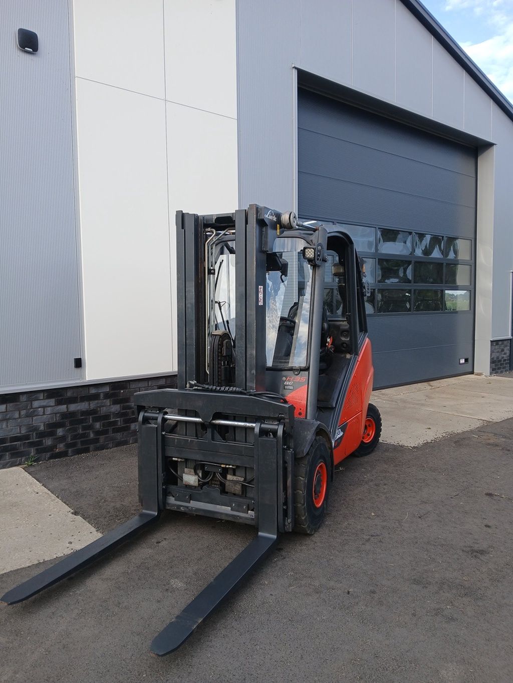 Linde H35-D Evo met vorkenversteller bj2019!!