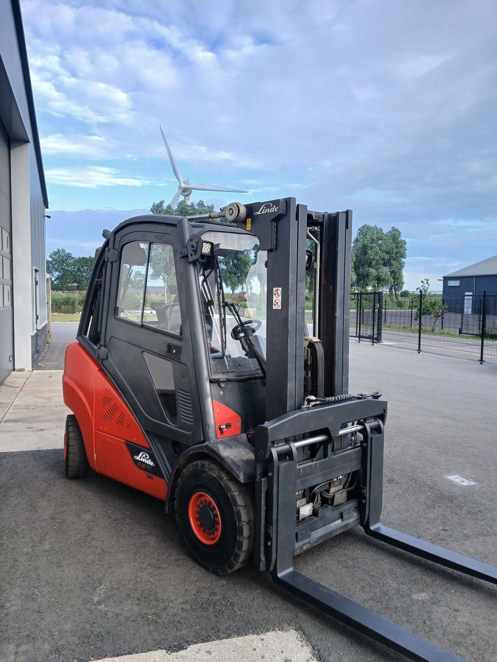 Linde H35-D Evo met vorkenversteller bj2019!!