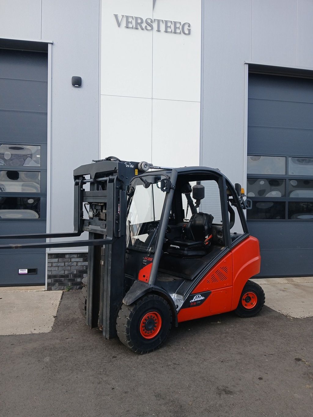 Linde H35-D Evo met vorkenversteller bj2019!!