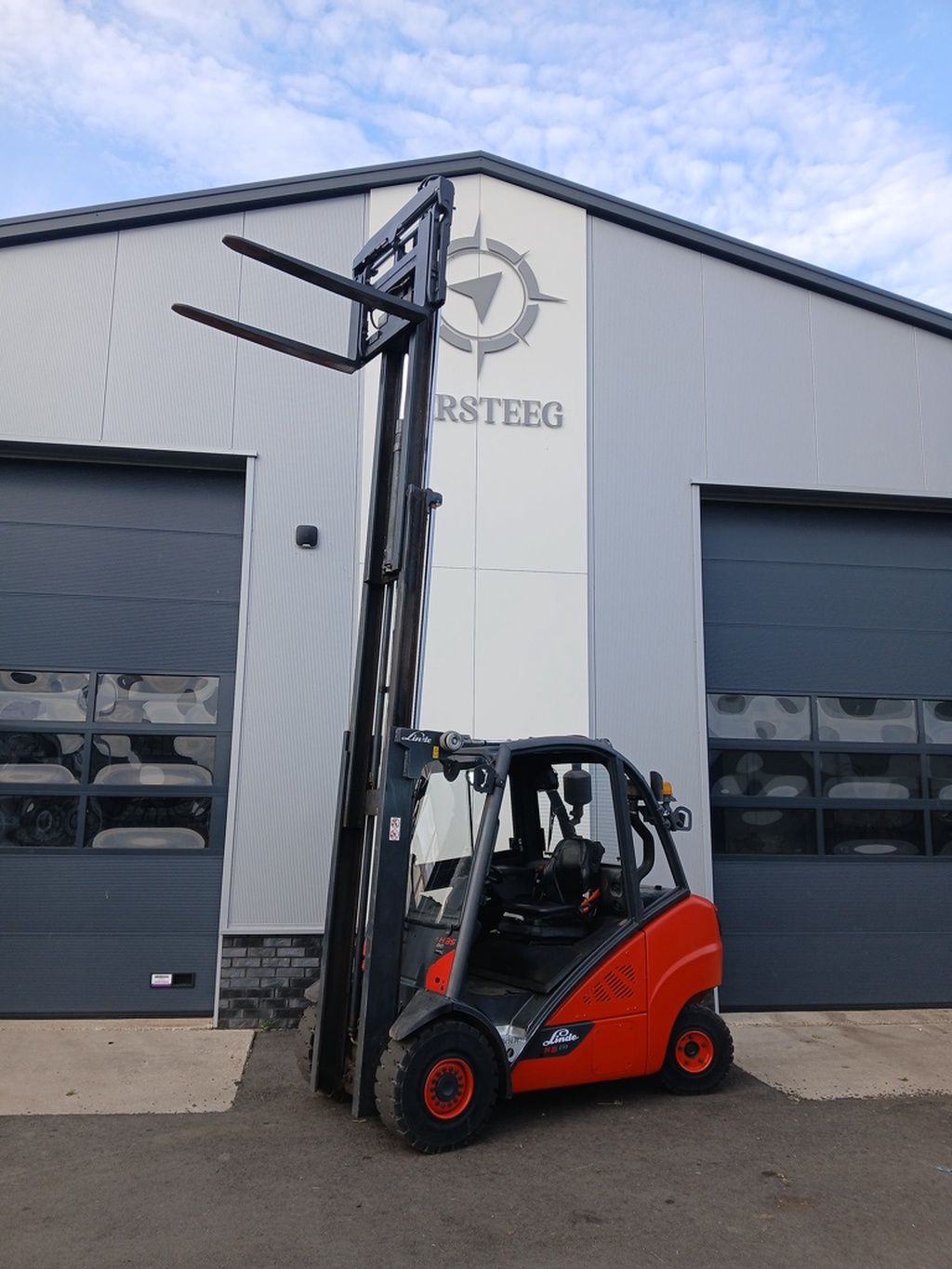 Linde H35-D Evo met vorkenversteller bj2019!!