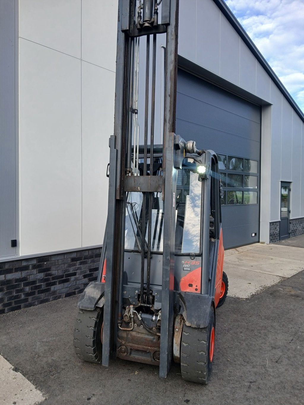 Linde H35-D Evo met vorkenversteller bj2019!!